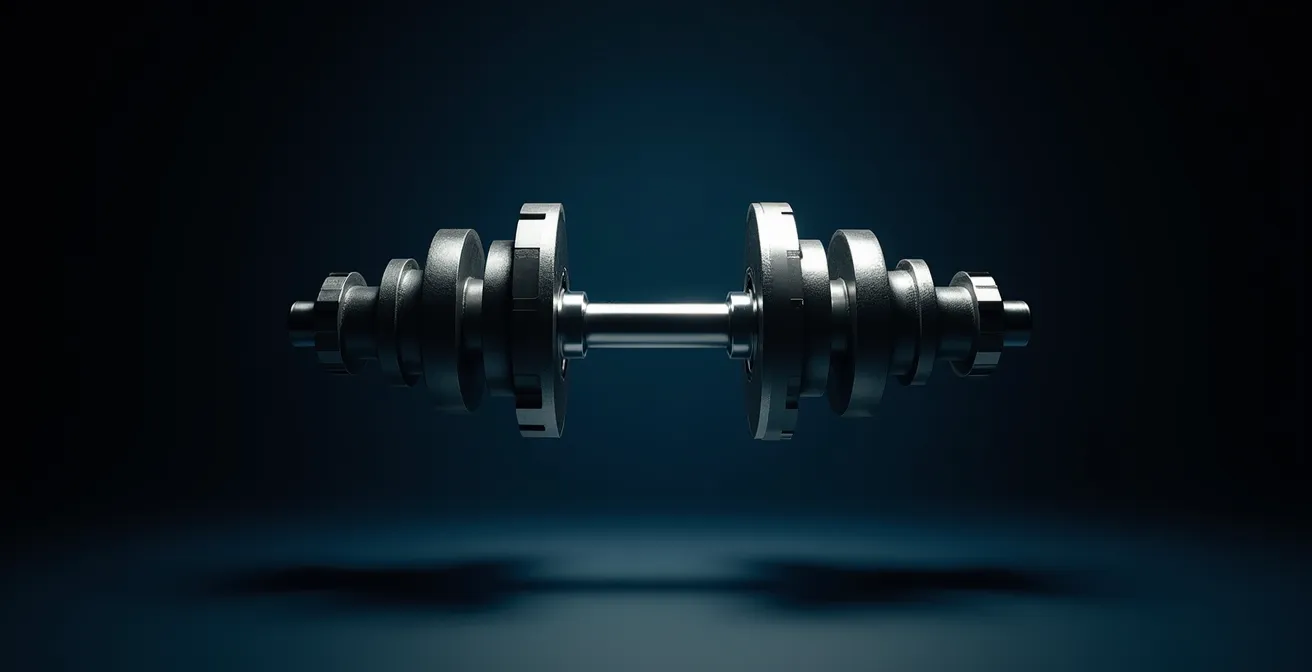 Detalle del cigüeñal crossplane de Yamaha mostrando la disposición a 90 grados