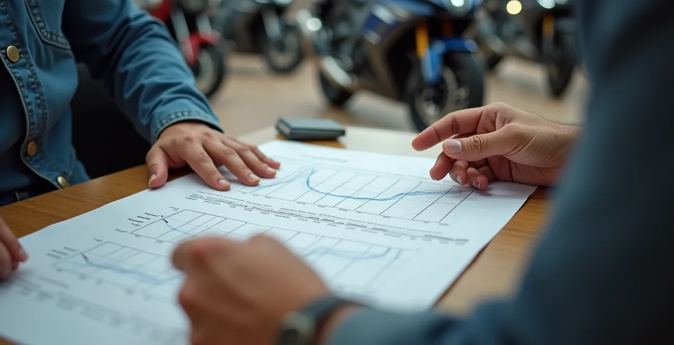 Gráficos de curvas de potencia y par comparando motores bicilíndricos y tetracilíndricos