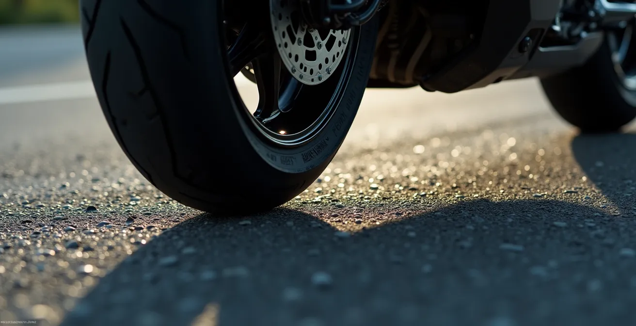 Visualización de las fuerzas físicas del contramanillar y efecto del perfil del neumático